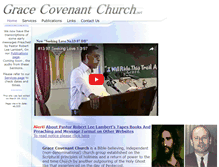 Tablet Screenshot of grace-covenant-church.net
